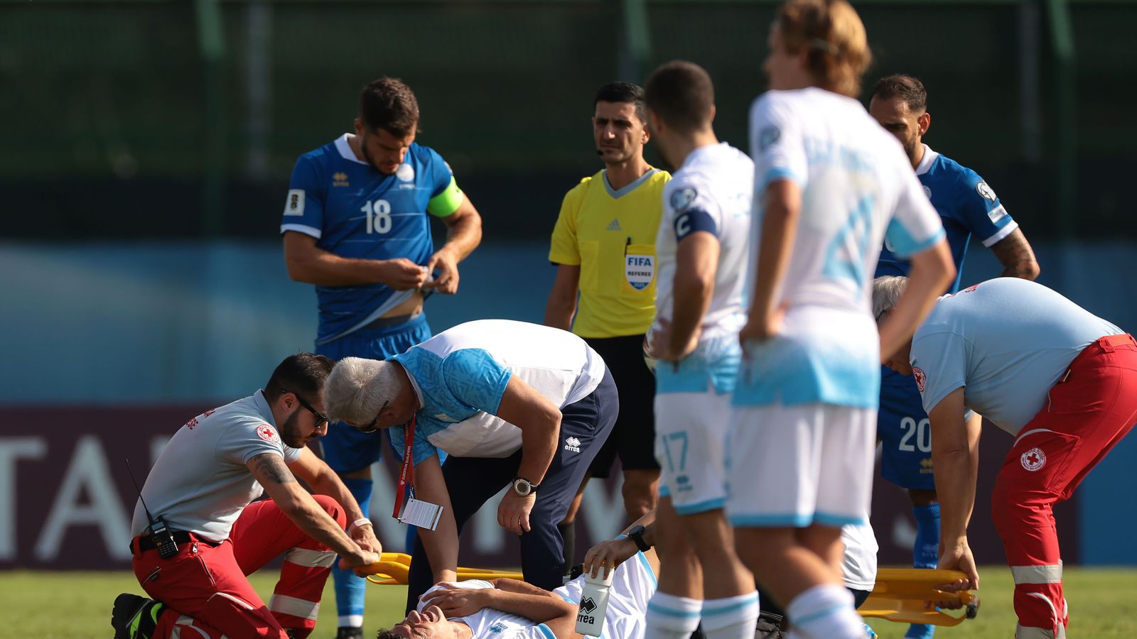 San Marínó gæti tryggt sig í umspil um HM-sæti með því að tapa nógu stórt