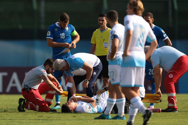 Það á ekki að vega gott fyrir lið að tapa stórt en það gæti verið það fyrir landslið San Marínó í þessum glugga.