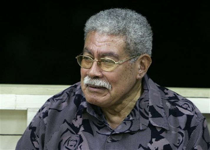 Qarase, forsætisráðherra Fiji, sem steypt hefur verið af stóli.