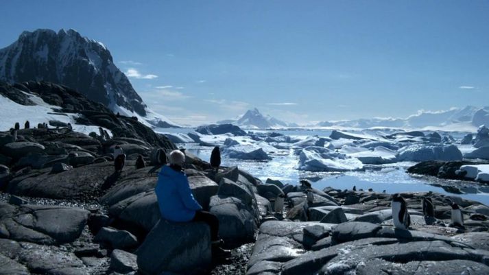 Atriði úr myndinni Ice and the Sky sem fjallar um ævistarf vísindamannsins Claude Lorius.