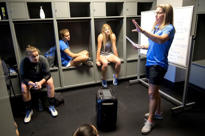  Amanda Cromwell er ekki lengur þjálfari Orlando Pride.