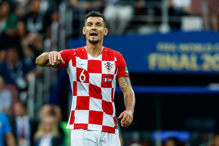 Lovren í úrslitaleik HM.