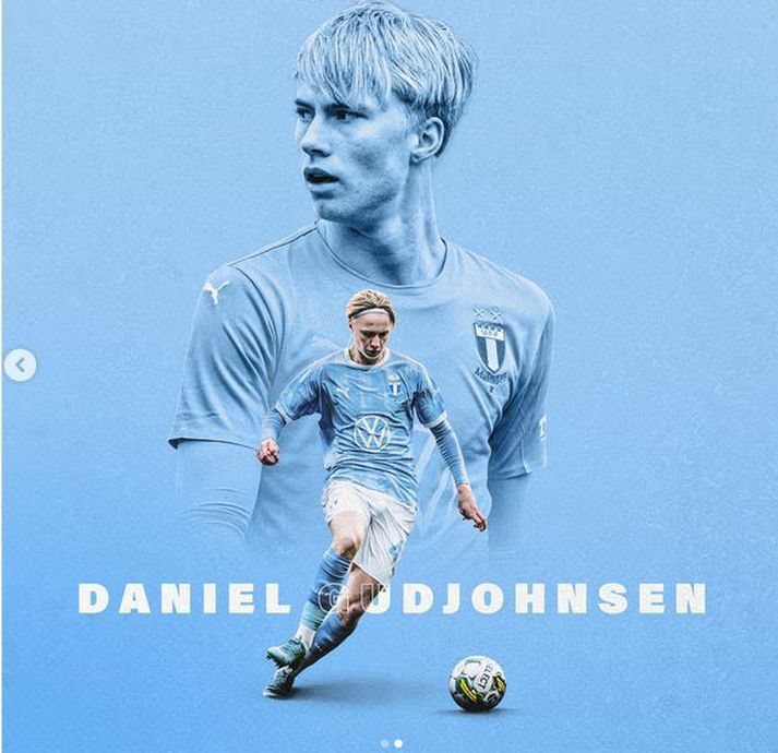 Daníel Tristan Guðjohnsen hefur skrifað undir atvinnumannasamning við Malmö.