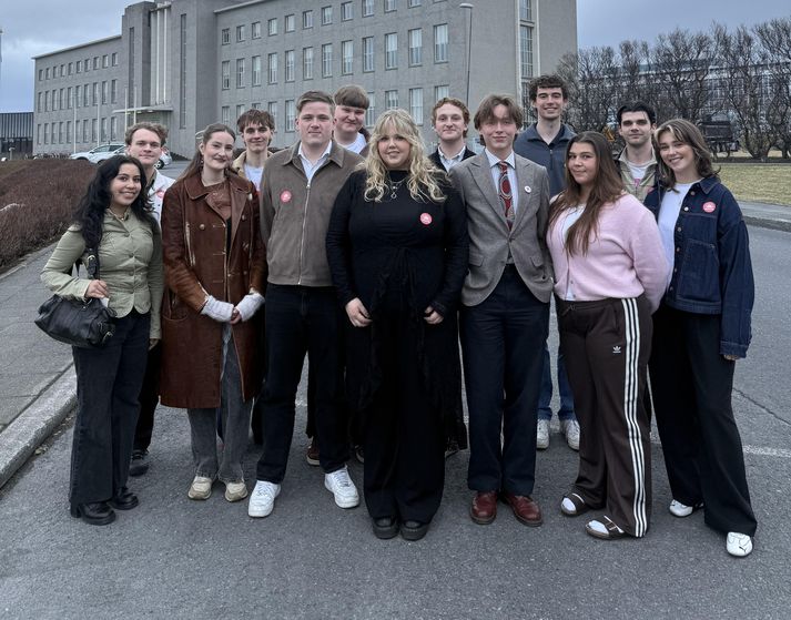 Ný stjórn Röskvu.