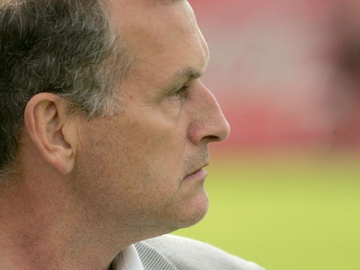 Guðjón Þórðarson, stjóri Crewe Alexandra.