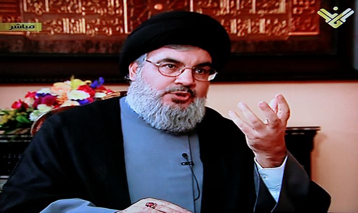 Foringi Hezbollah, Hassan Nasrallah.