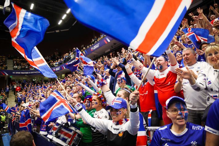 Íslenskir stuðningsmenn, með Sérsveitina í broddi fylkingar, hafa sett mikinn svip á stórmót síðustu ára.