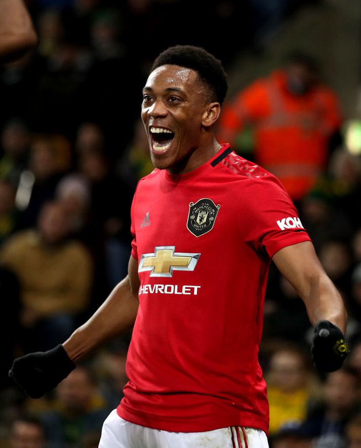 Anthony Martial sneri aftur af krafti