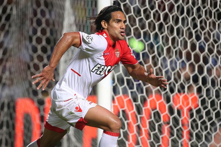Radamel Falcao í leik með Monaco