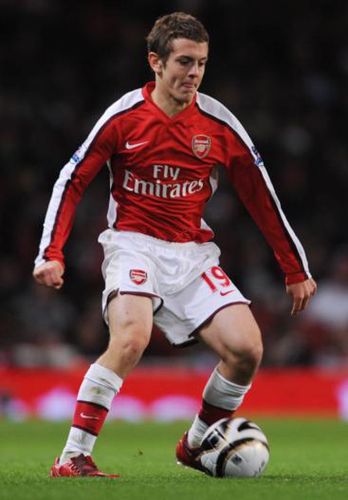 Jack Wilshere, hinn sextán ára leikmaður Arsenal.