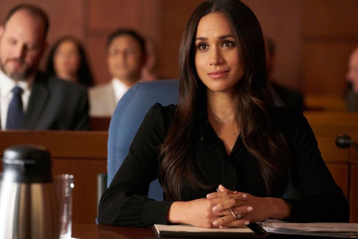 Meghan Markle hefur leikið Rachel Zane frá árinu 2011.