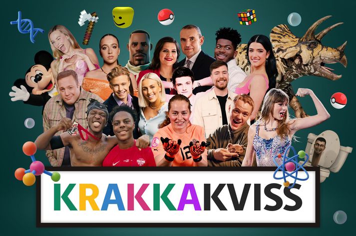 Krakkakviss Vísis verður á dagskrá alla sunnudaga.
