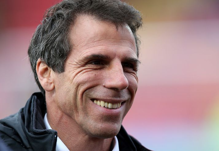 Zola var síðast við stjórnvölinn hjá Watford.