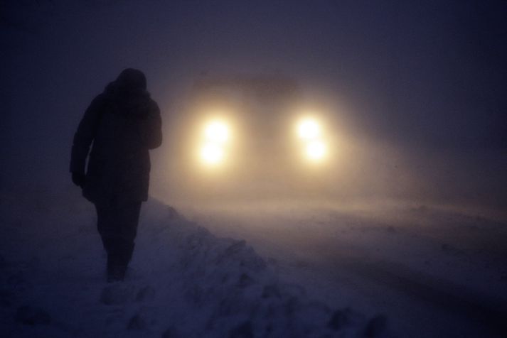 Það er kuldi í kortunum fyrir komandi helgi.