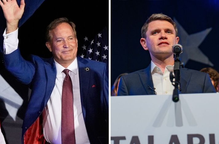 Ken Paxton og James Talarico munu berjast um annað öldungadeildarsæti Texas á komandi mánuðum. Bæði Repúblikanar og Demókratar munu líklega verja tugum milljóna dala í baráttuna.