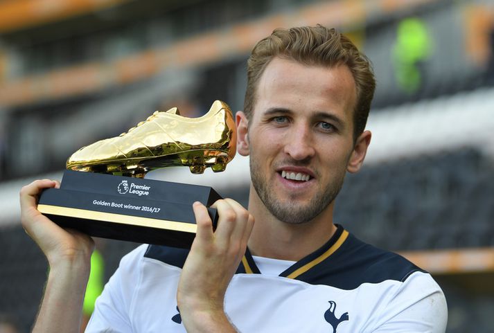 Harry Kane vann Gullskóinn á síðasta tímabili.