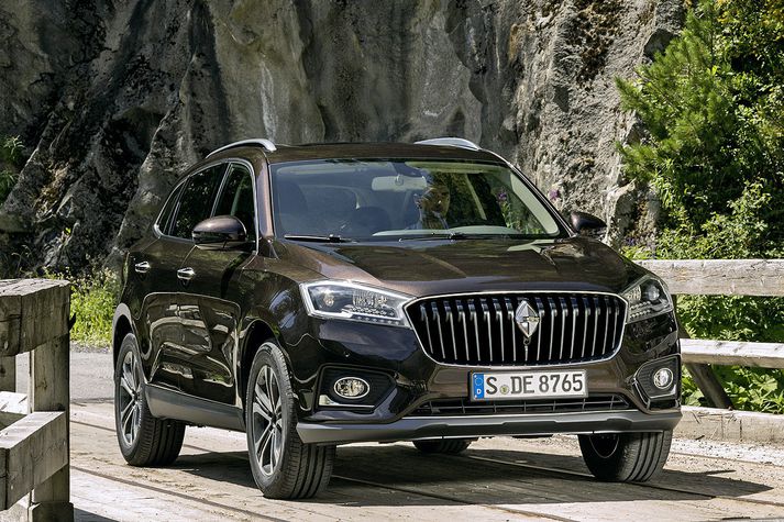 Borgward BX7 er á stærð við Audi Q5.
