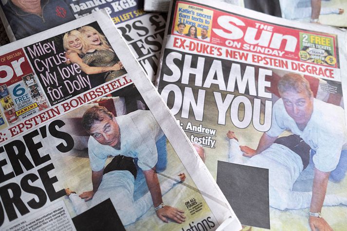 Bresku götublöðin hafa farið mikinn í umfjöllun um mál prinsins.