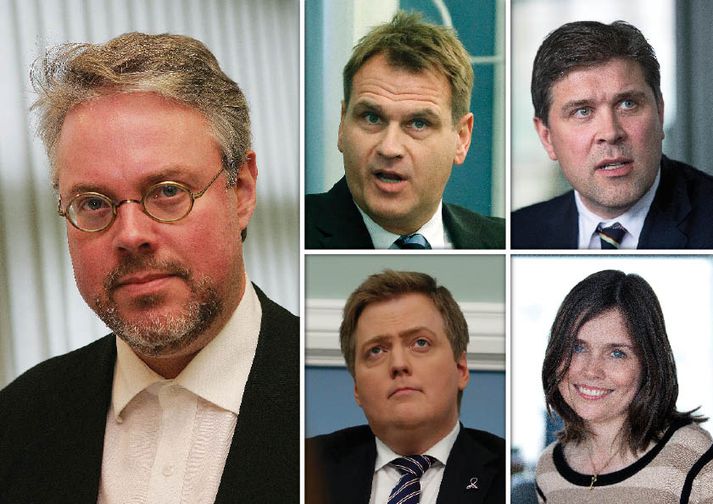 Fylgi fjórflokksins hefur samanlagt aldrei mælst lægra.
