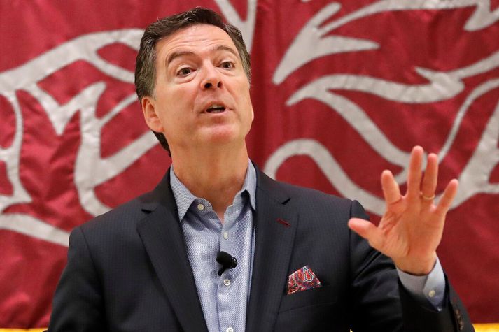 James Comey, fyrrverandi yfirmaður FBI.
