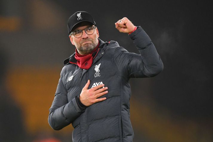 Klopp þekkir það vel að vera á toppnum um jólin.