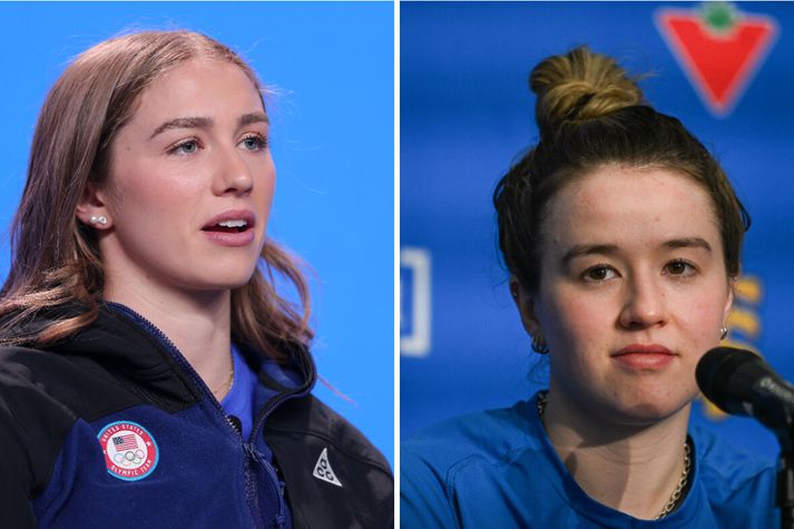 Caroline Harvey og Daryl Watts eru stigahæstu leikmenn Bandaríkjanna og Kanada á Vetrarólympíuleikunum