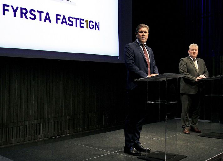 Bjarni Benediktsson og Sigurður Ingi Jóhannsson kynntu frumvarpið í síðasta mánuði.