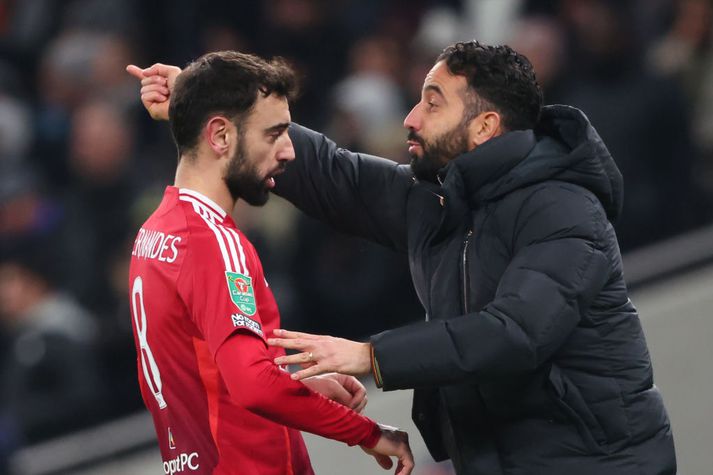 Ruben Amorim er búinn að gefa landa sínum Bruno Fernandes skýr skilaboð.