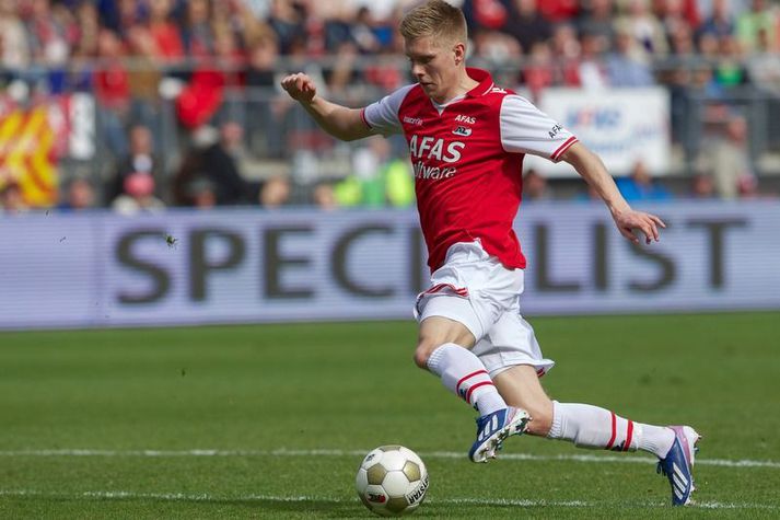 Aron Jóhannsson í leik með AZ