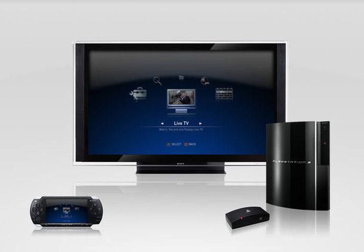 Hægt verður að taka upp og spila sjónvarpsútsendingar með PS3