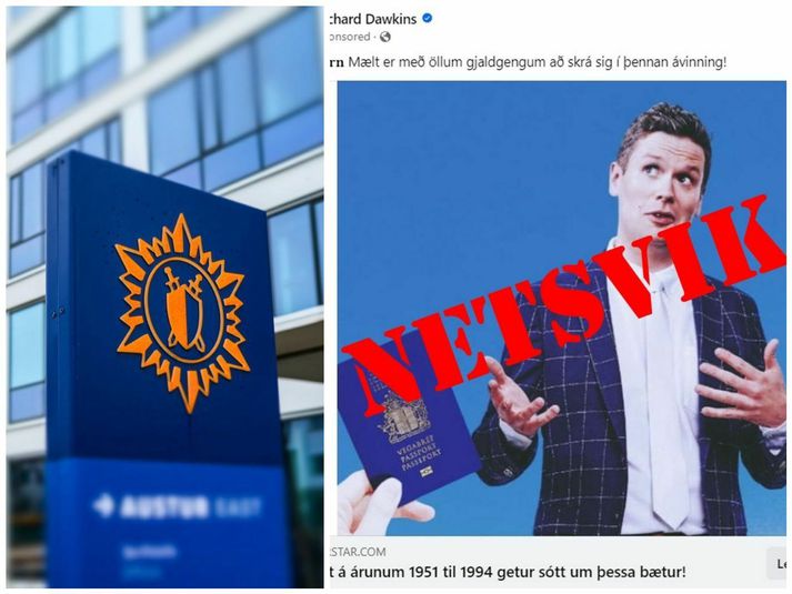 Stefán Örn Arnarson aðstoðaryfirlögregluþjónn segir netsvik stóran iðnað á Íslandi.