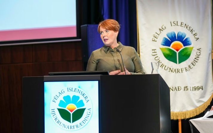 Helga Rósa tók við sem formaður félagsins á fimmtudag. 