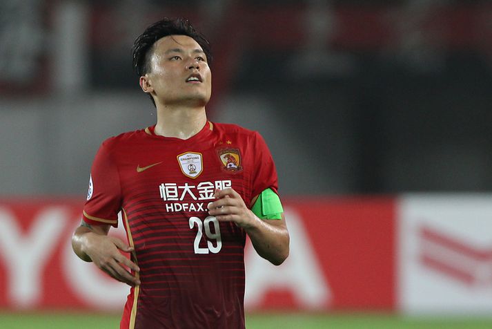 Gao Lin, fyrirliði Guangzhou Evergrande.