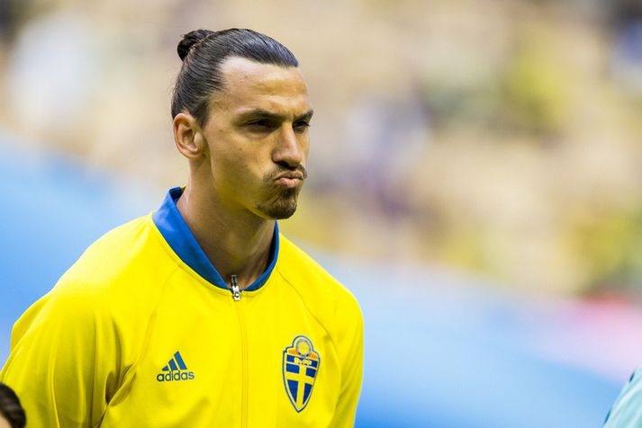 Zlatan Ibrahimovic er á leið með Svíum á EM en svo mætir hann á Old Trafford.