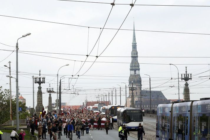 Frá Riga í Lettlandi.