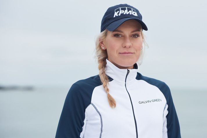 Ólafía Þórunn Kristinsdóttir er mætt aftur á golfvöllinn og keppir á Evrópumótaröðinni.