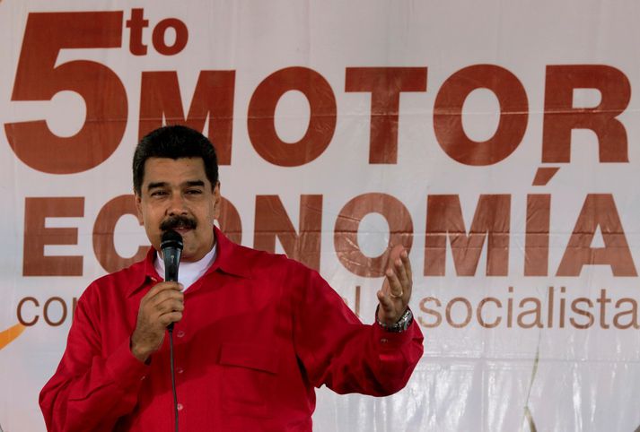 Nicolas Maduro, forseti Venesúela.