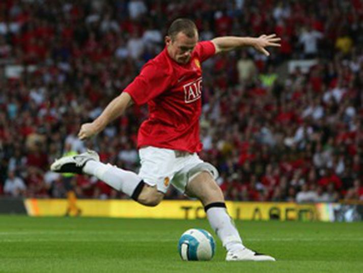 Rooney er skotviss með eindæmum.
