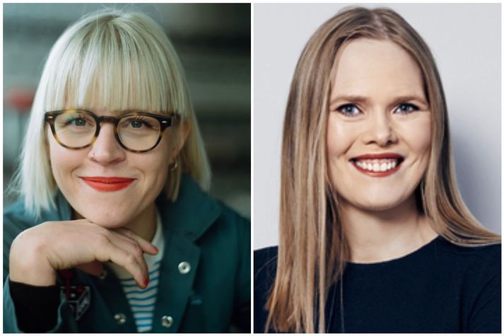 Rán Flygenring og Arndís Þórarinsdóttir eru tilnefndar fyrir bækur sínar. 