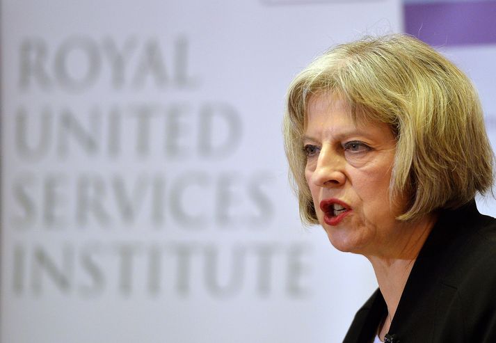 Theresa May.