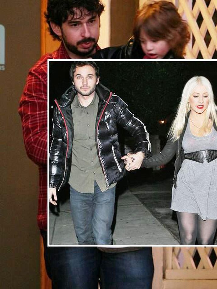 Jordan Bratman og Max/Christina Aguilera og Matt Rutler. MYNDIR/Cover Media