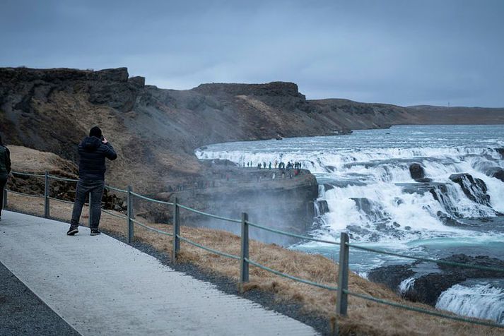 Von er á miklum fjölda ferðamanna til landsins á þessu ári.