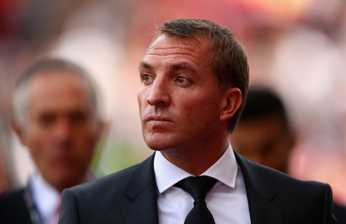 Rodgers setur upp svipbrigði.