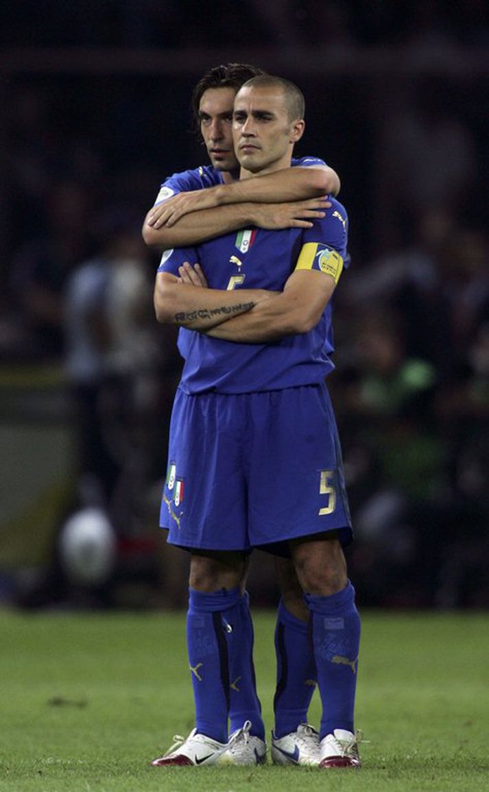 Pirlo og Cannavaro í Frakklandi 2006
