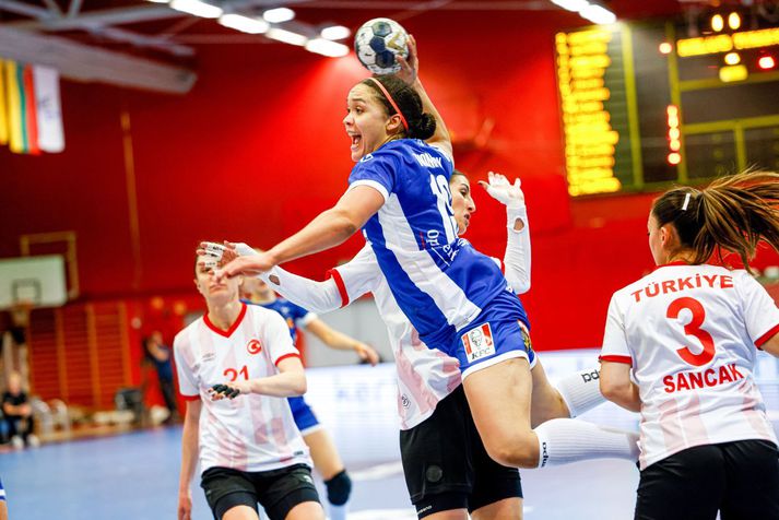 Ísland Tyrkland landsleikur vetur 2022 handbolti HSÍ