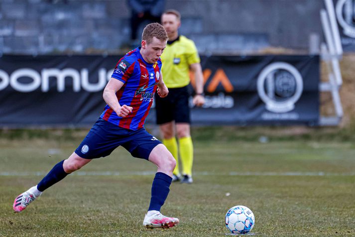 Sævar Atli Magnússon hefur skorað fimm mörk í jafn mörgum leikjum í Pepsi Max-deildinni í sumar.