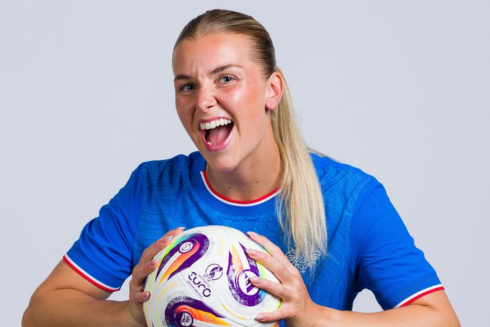 Það var gaman hjá Diljá Ýr Zomers og félögum í dag þegar þær tryggðu sér norska meistaratitilinn.