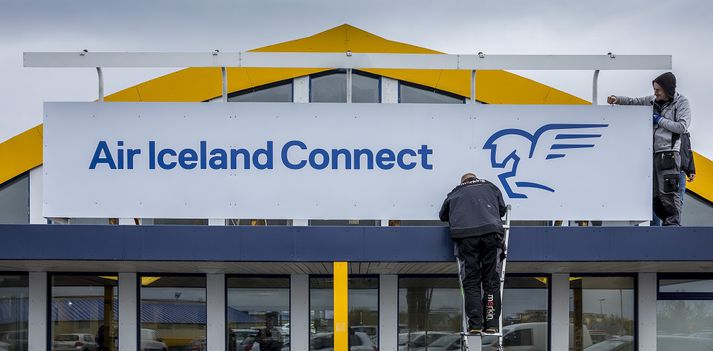 Nafni Flugfélags Íslands var nýverið breytt í Air Iceland Connect.