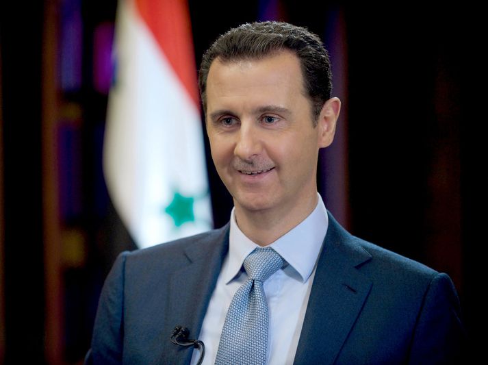 Bashar al-Assad forseti Sýrlands.