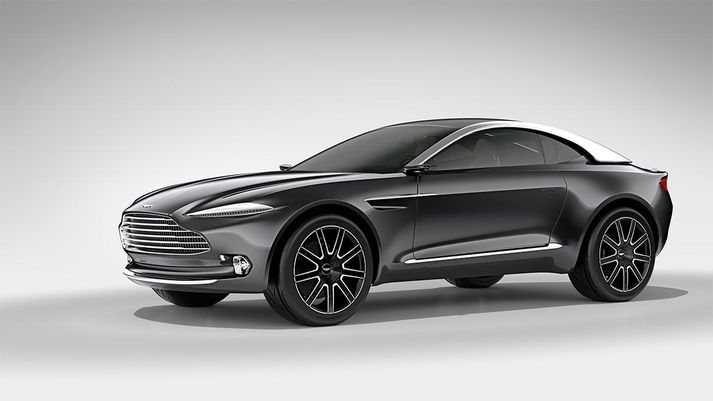 Hinn væntanlegi Aston Martin DBX jepplingur.